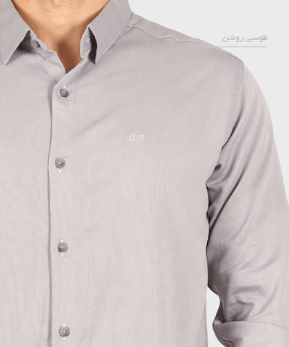 پیراهن مردانه کبریتی و آستین بلند 0367