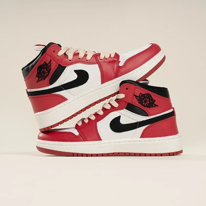 نایک ایر جردن وان ساق‌دار شیکاگو زنانه (Nike Air Jordan 1 Chicago) کد 2341