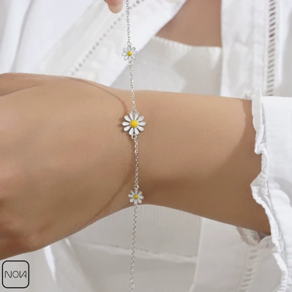 دستبند نقره کد 35125