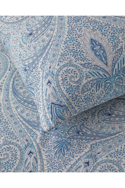سرویس روتختی دو نفره English Home مدل Boho Chic پنبه - آبی