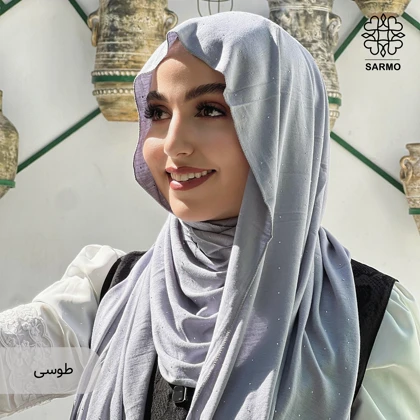 شال کشی نگین‌دار