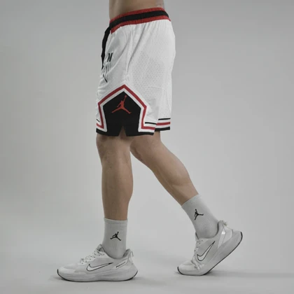 شلوارک ورزشی مردانه جردن مدل Dri Fit-4K1083 سفید