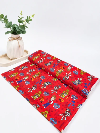 پارچه نخی نوزادی عرض 1/5 متری کد 0205