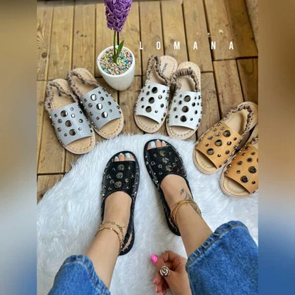 صندل پشت‌کش دکمه‌ای 1135