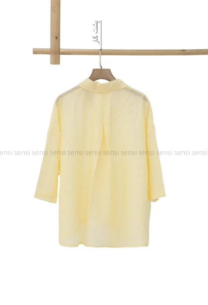 شومیز باکسی شیشه ای کد1005681