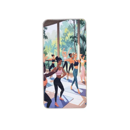 حوله ورزشی مدل Yoga Time-405F01157 ابعاد 30 در 60 سانتی متر