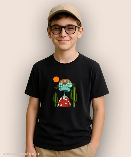 تیشرت بچگانه طرح آقای رنگو کد 892