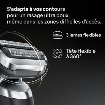 ریش تراش براون Braun سری 7 مدل 72-N4200cs با سر 360 درجه