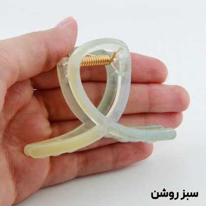 کلیپس دخترانه مدل پیچی باریک