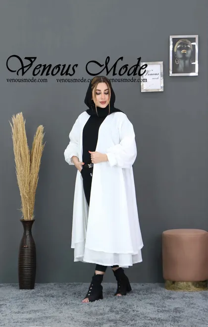 مانتو بلند نازلی
