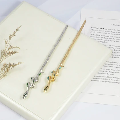 گیره مو زنانه مدل کانزاشی ماری کد G_Lnd_3165