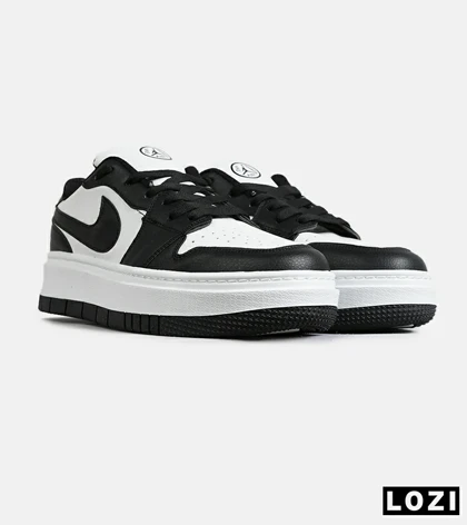 کفش مردانه و زنانه مشکی سفید NIKE AIR FORCE مدل 7822