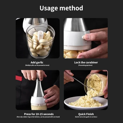 خرد کن دستی طرح بولینگ بدنه استیل