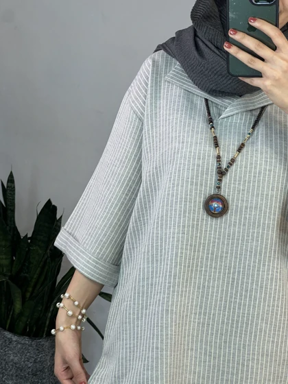 ست تونیک و شلوار تافته 1