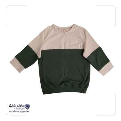 بلوز نخی دورنگ دخترانه