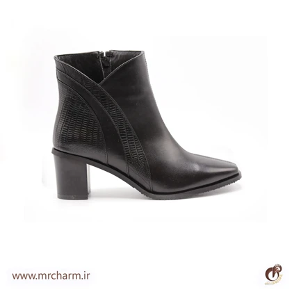 نیم بوت زنانه چرم کلاسیک mrc2111-32