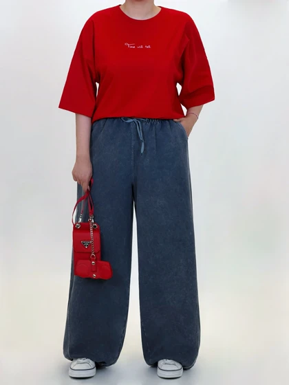 6986-تیشرت پینترستی RED