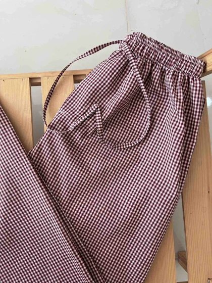 ست لباس راحتی پیژامه و تاپ زنانه