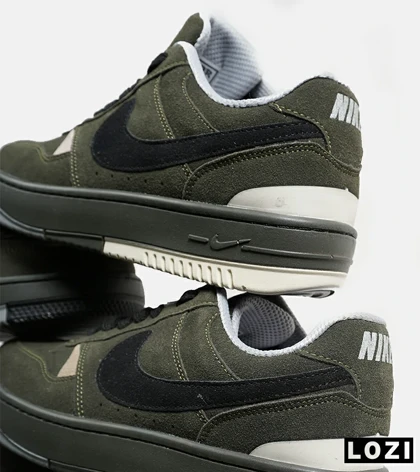 کفش مردانه و زنانه یشمی مشکی Nike Gama Force Sail مدل 7011