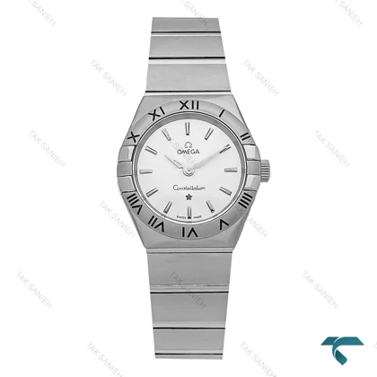 ساعت کانسلیشن زنانه جدید تمام استیل ایندکس خط Omega-8244-L