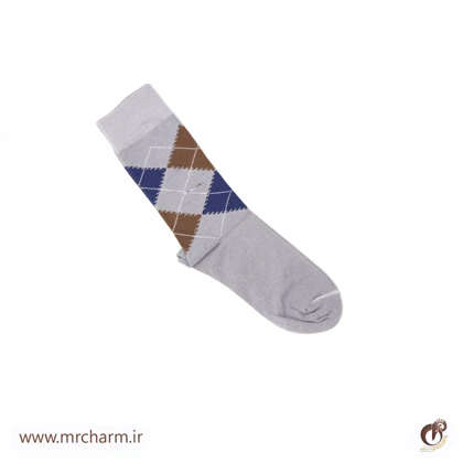جوراب طرح دار ساق بلند mrc581