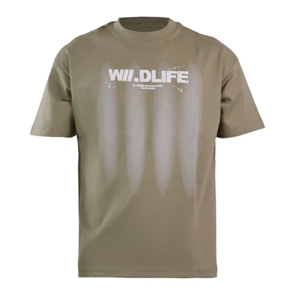 تیشرت باکسی اسپرت توبن هوم مدل GB816 خاکی