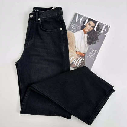 شلوار جین نیم بگ 1007588