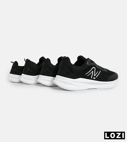 کفش کتانی مردانه و زنانه مشکی سفید NEW BALANCE 860