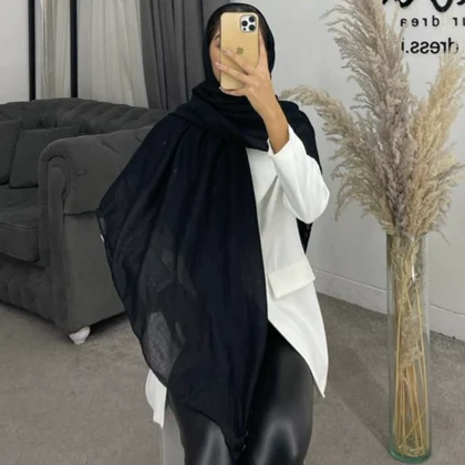 روسری ساده رنگی