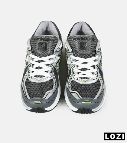 کفش کتانی مردانه و زنانه طوسی سبز New Balance 860 V.02 مدل 7529