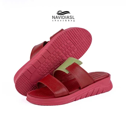 صندل زنانه چرم طبی کد 1003004