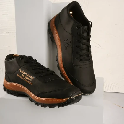 کفش مردانه مشکی CK مدل Behdad ویژه