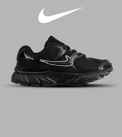 کفش کتانی مردانه و زنانه مشکی نایک NIKE v5 RNR مدل 7318