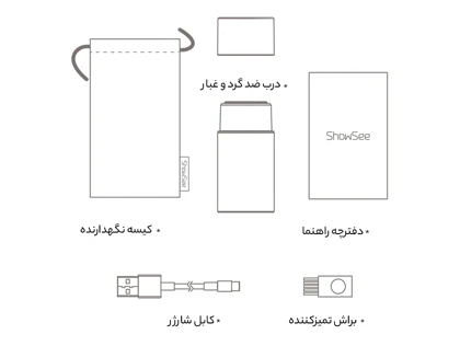 ریش تراش شارژی شیائومی F101-GY