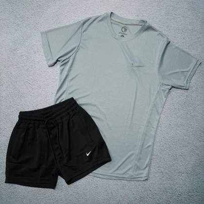 ست تیشرت و شلوارک حرفه ای نایکی با 5 رنگ