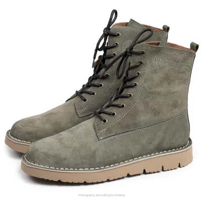 بوت پارتیزان گازولین سلادون جیر - GAAZOLIN Partisan Boots Fall Back S