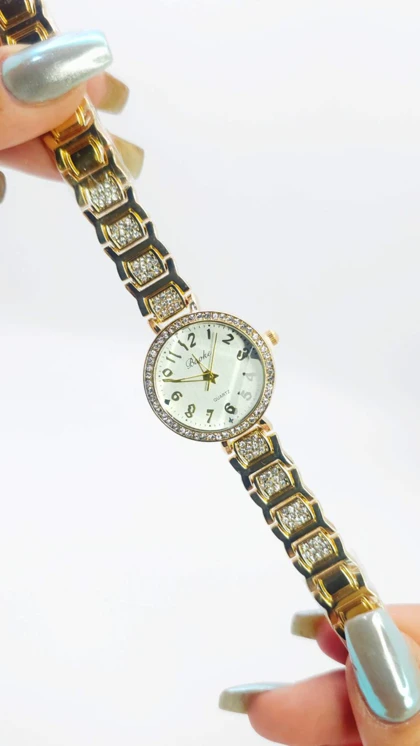 ساعت مچی زنانه باوک Baoke نگین‌دار با موتور کوارتز