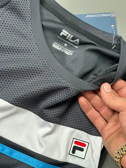 تیشرت مردانه FILA کد 6936 رنگ طوسی