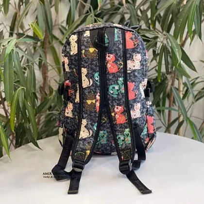 کوله مدرسه فانتزی چاپی برند BROSPORT