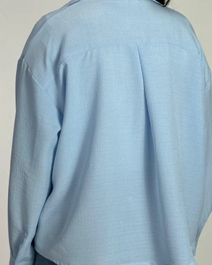 شومیز شانتون یقه هفت کد 500528