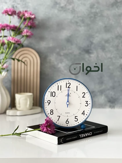 ساعت رومیزی آنالوگ گرد