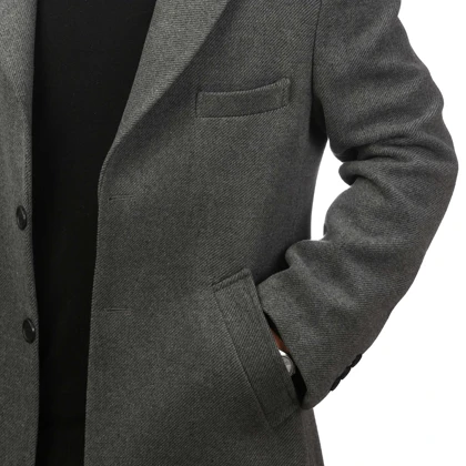 پالتو فوتر بلند مردانه مدل 61667