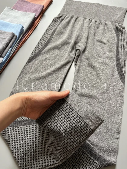 لگ سیملس زنانه پشت چین‌دار رنگی