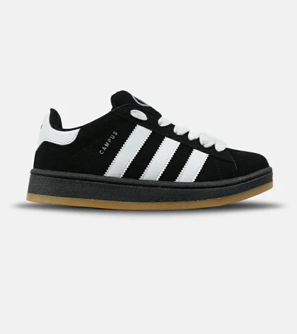 کفش کتانی مردانه و زنانه مشکی سفید ADIDAS Campus مدل 7644
