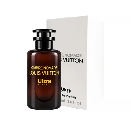 ادوپرفیوم زنانه اولترا ویرچوآل Ultra لویی ویتون آمبر نومد Louis Vuitton Ombre Nomade حجم 100 میلی لیتر طرح مارک