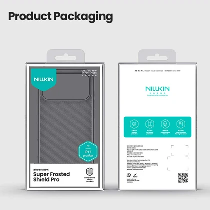 قاب گوشی آیفون 17 پرو نیلکین Nillkin Super Frosted Shield Pro