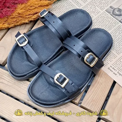 کفش صندل زنانه مدل دو سگک