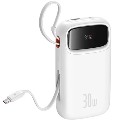 پاور بانک 20000 تایپ‌سی و یواس‌بی 30 وات بیسوس Qpow 2 PPQD4-20C P10055009213