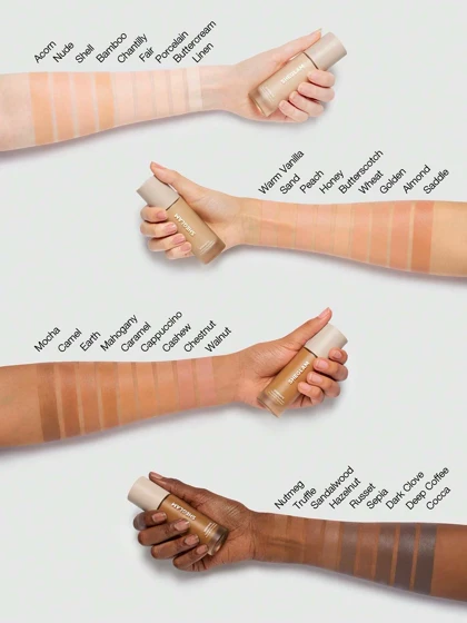 کرم پودر آبرسان شیگلم مدل Skinfinite Hydrating Foundation