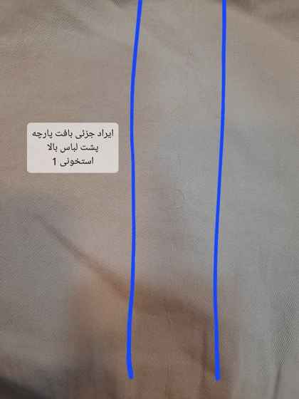 مانتو کتان جیب پایین ( دارای ایراد جزئی )